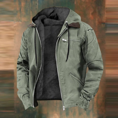 Hayes™ – Zipper Hooded Jacket for Everyday Comfort