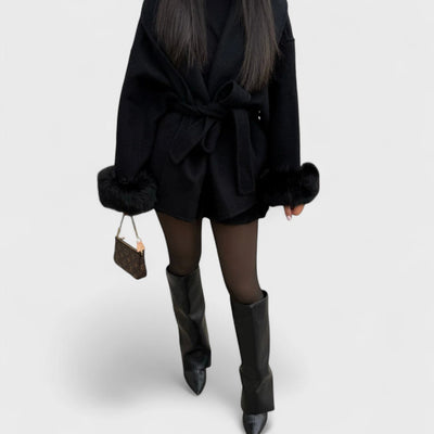 ALTHEA™ | Elegant Faux Fur Coat