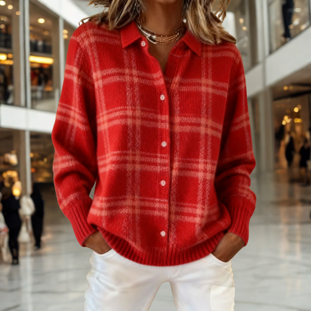 Ramona™ | Heritage Plaid Cardigan