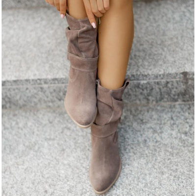 Carmen - Zip-up ankle boots with comfort and orthopedic support