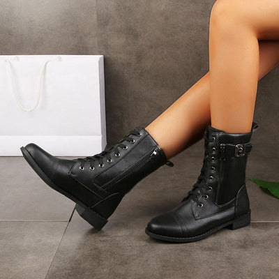 Félice - Elegant Orthopedic Leather Boots