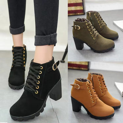 NORALYN | chunky heel boots